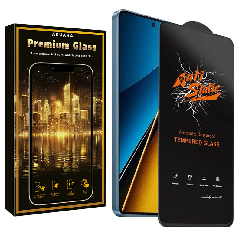 محافظ صفحه نمایش آکوآرا مدل Antis1-Premium مناسب برای گوشی موبایل شیائومی REDMI NOTE 10 PRO / REDMI NOTE 10 PRO MAX / REDMI NOTE 12 PRO 4G / POCO F3