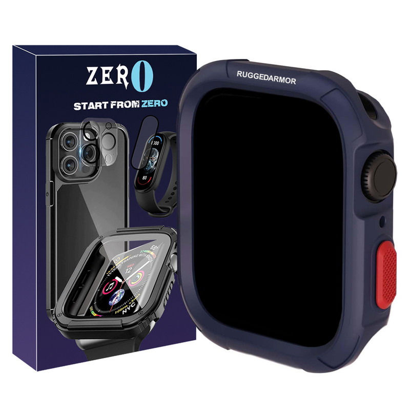 کاور زیرو مدل Rugged ARM ZR مناسب برای اپل واچ اپل واچ سری 4/5/6/Se سایز 44 میلی متری