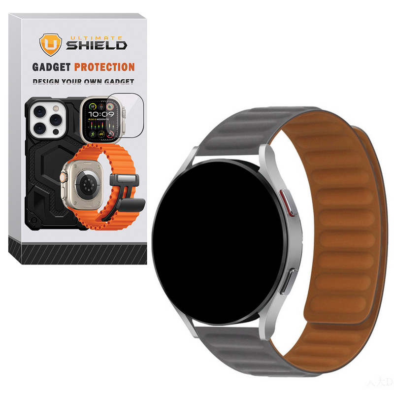 بند آلتیمیت شیلد مدل UL Magnetic LP مناسب برای ساعت هوشمند سامسونگ Galaxy Watch 4/5/6/7/FE سایز 40/43/44/46/47 میلی متری