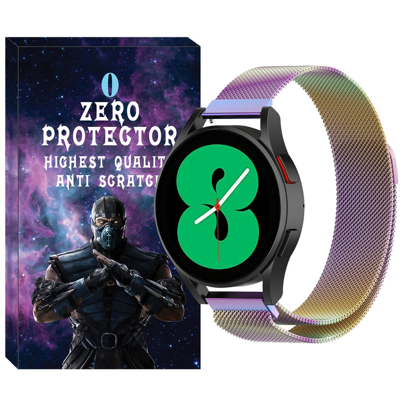 بند زیرو مدل New Milanese مناسب برای ساعت هوشمند سامسونگ Galaxy Watch 5 40mm / Watch 5 44mm / Watch 5 pro 45mm