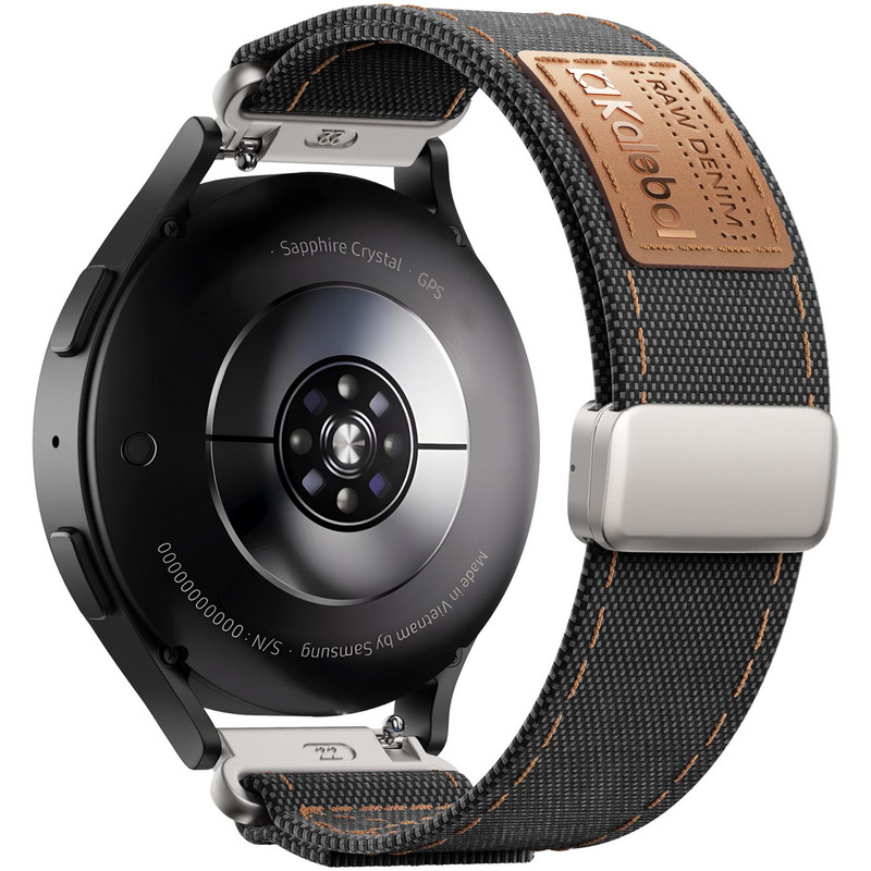بند اسپریگ مدل Kalebol Denim TW مناسب برای ساعت هوشمند ناتینگ CMF Watch Pro 3 22mm