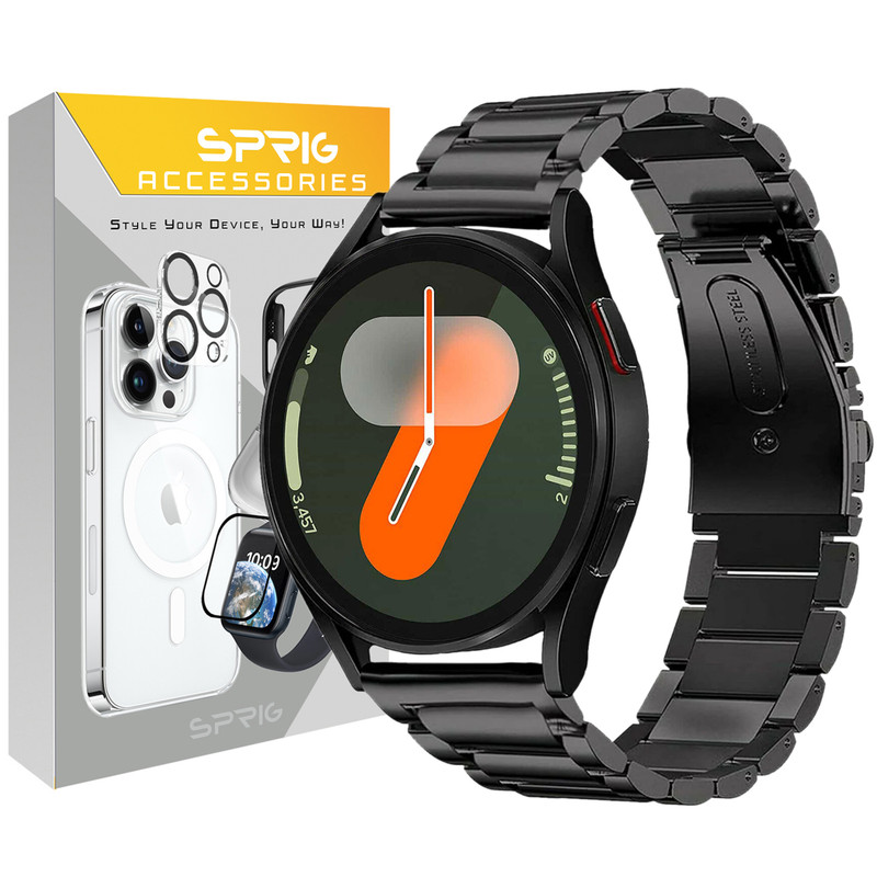 بند اسپریگ مدل 3Bead مناسب برای ساعت هوشمند سامسونگ Galaxy Watch 7 40mm / Watch 7 44mm / Watch FE 40mm