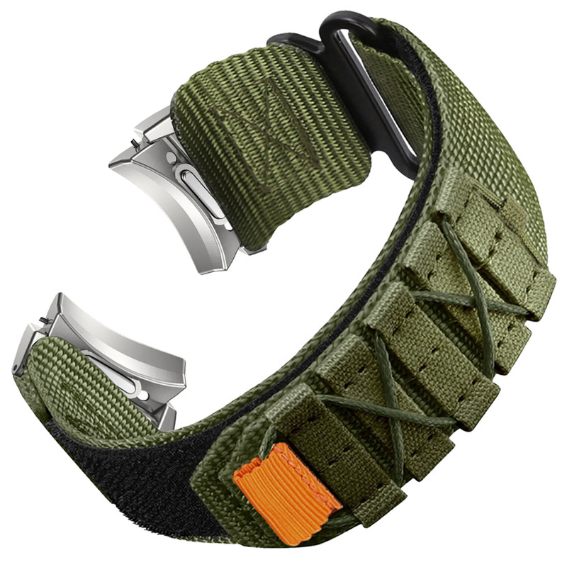 بند اسپریگ مدل Nylon ORG Outdoor مناسب برای ساعت هوشمند سامسونگ Galaxy Watch 4 40mm / Watch 4 44mm / Watch 4 Classic 42mm / Watch 4 Classic 46mm 