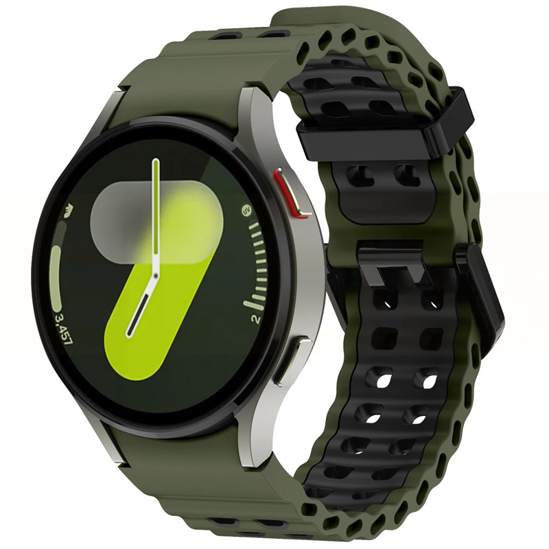 بند اسپریگ مدل Ocean Bbuckle BSTRD مناسب برای ساعت هوشمند سامسونگ Galaxy Watch 4 44mm / watch 4  40mm / watch 5 44mm / watch 5 40mm