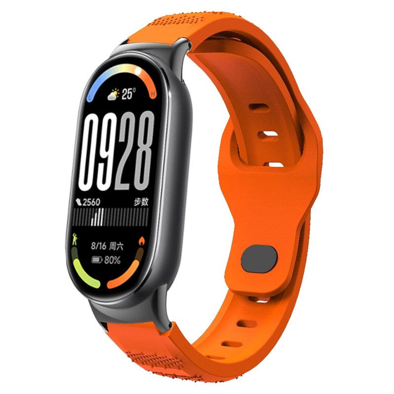 بند اسپریگ مدل Spig Sport مناسب برای ساعت هوشمند شیائومی Mi band 8 / 9 / 10 (12mm)