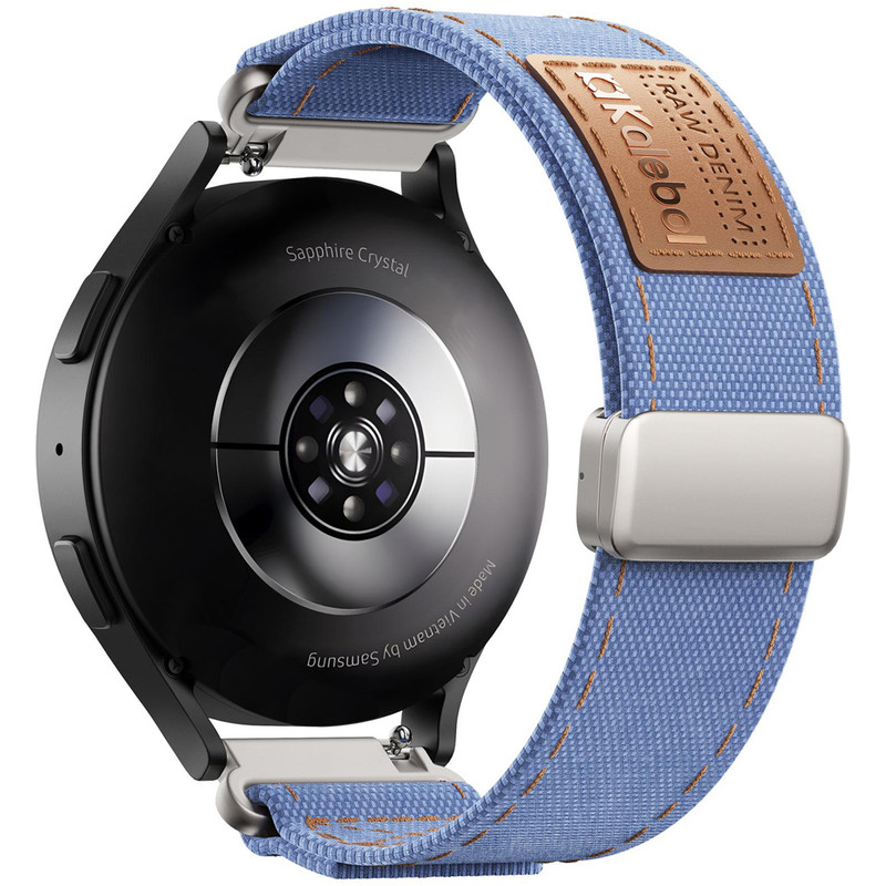 بند اسپریگ مدل Kalebol Denim مناسب برای ساعت هوشمند سامسونگ Galaxy Watch 4 40mm / 4 44mm / 5 40mm / 5 44mm / 6 40mm / 6 44mm / 7 40mm / 7 44mm