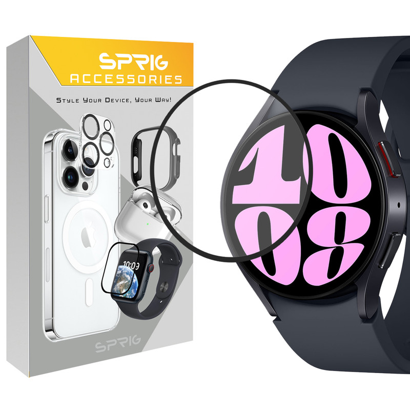 محافظ صفحه نمایش نانو اسپریگ مدل Pmma-SPG مناسب برای ساعت هوشمند سامسونگ Galaxy watch 4 44mm / watch 5 44mm / watch 6 44mm