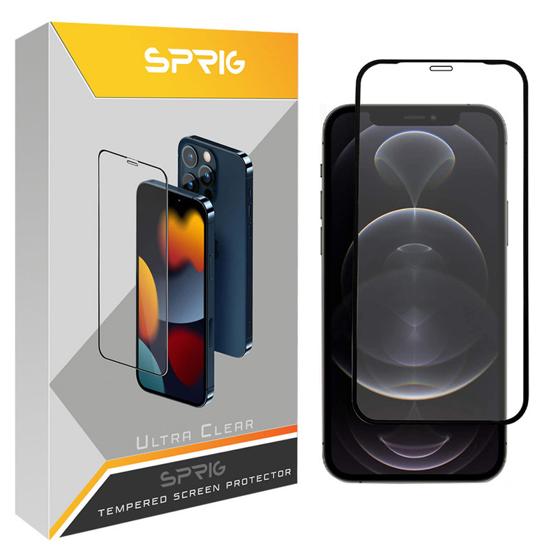 محافظ صفحه نمایش اسپریگ مدل FLSP مناسب برای گوشی موبایل اپل iPhone 12 Pro Max