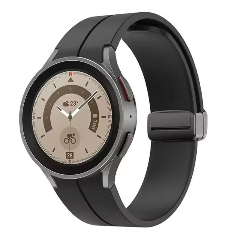 بند اسپریگ مدل Silic ORG Magnet مناسب برای ساعت هوشمند سامسونگ Galaxy Watch 5 40mm