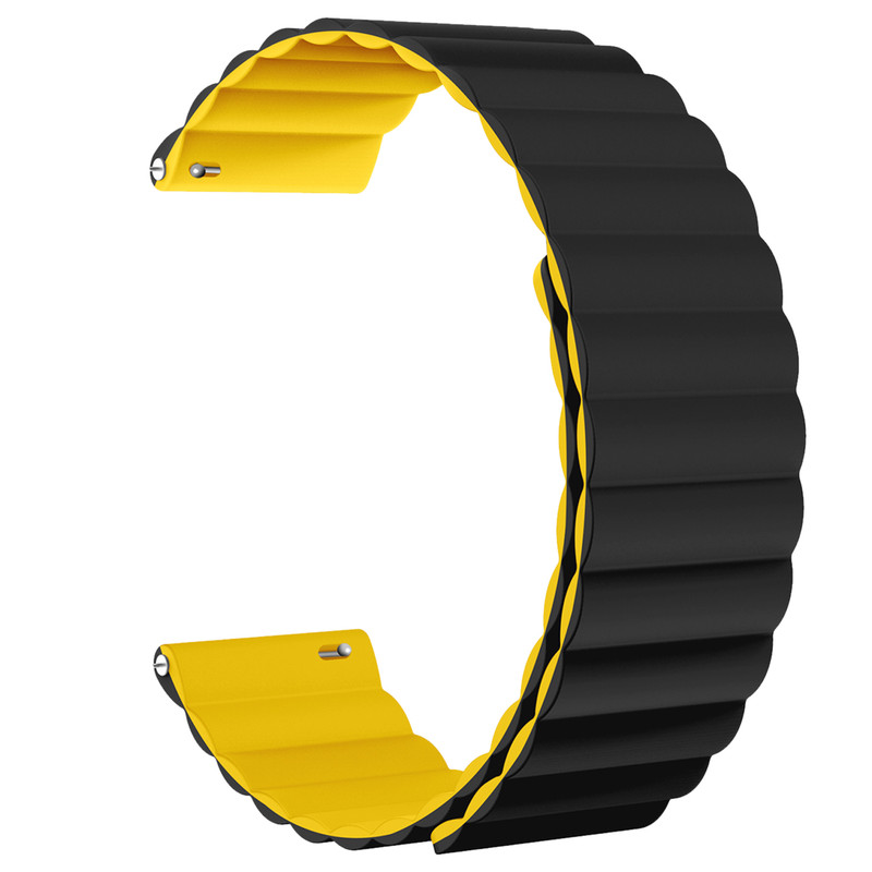 بند اسپریگ مدل Silicone MAG Link TW مناسب برای ساعت هوشمند شیائومی S1 / S1 Active / S2 / Mi Watch XMWTCL02 / Mi Watch Color 2 / Mi Watch Color 22mm