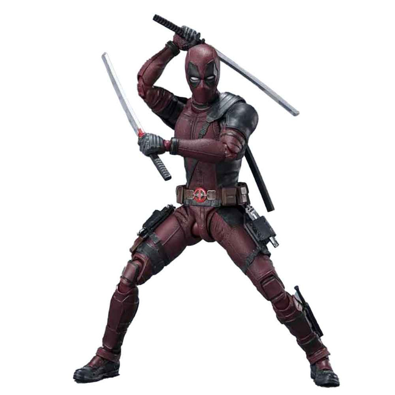 اکشن فیگور مدل ددپول طرح Deadpool SHF ارتفاع 15 سانتی متر