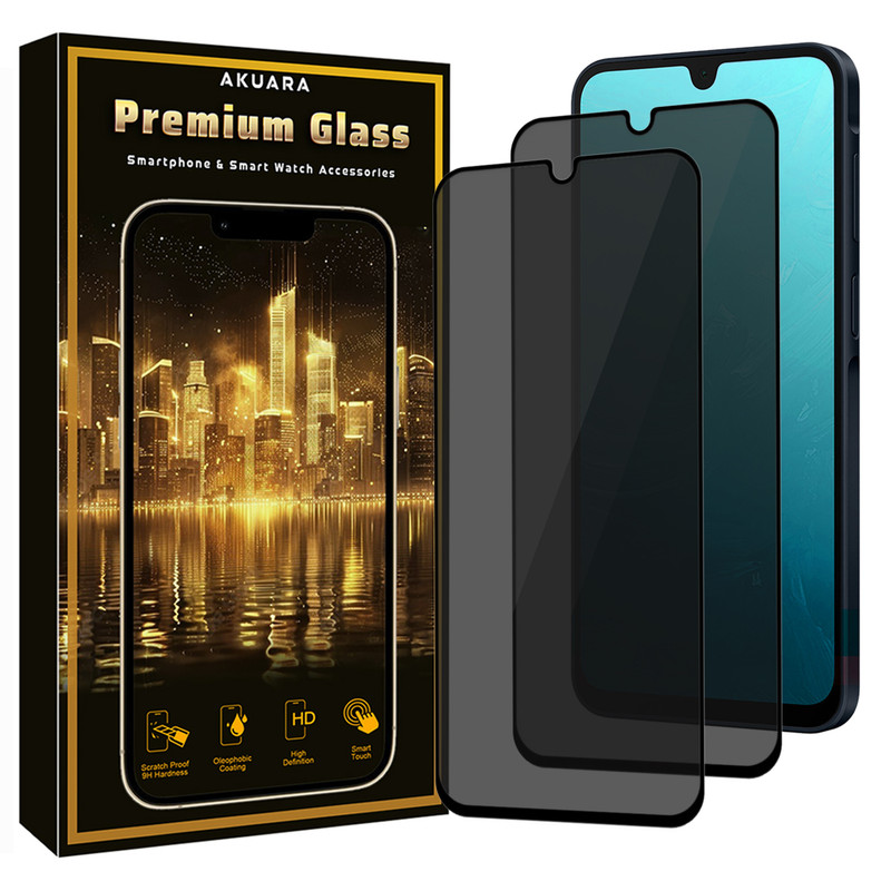محافظ صفحه نمایش آکوآرا مدل Premium PRV2 مناسب برای گوشی موبایل سامسونگ Galaxy A17 بسته دو عددی