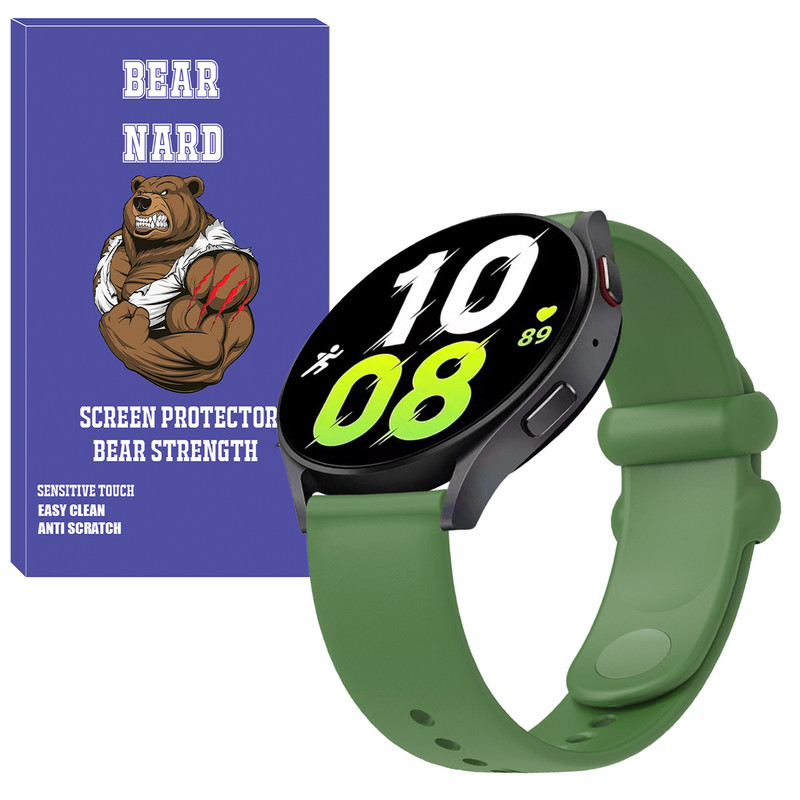 بند برنارد مدل 2Pin BR مناسب برای ساعت هوشمند سامسونگ Galaxy watch 4 40mm / watch 4 44mm / watch 4 Classic 42mm / watch 4 classic 46mm