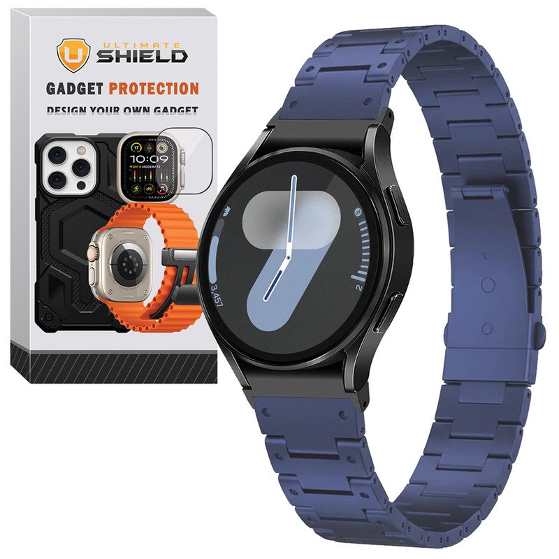 بند آلتیمیت شیلد مدل Santos BTN مناسب برای ساعت هوشمند سامسونگ Galaxy Watch 4 40mm / Watch 4 44mm / Watch 4 Classic 42mm / Watch 4 Classic 46mm