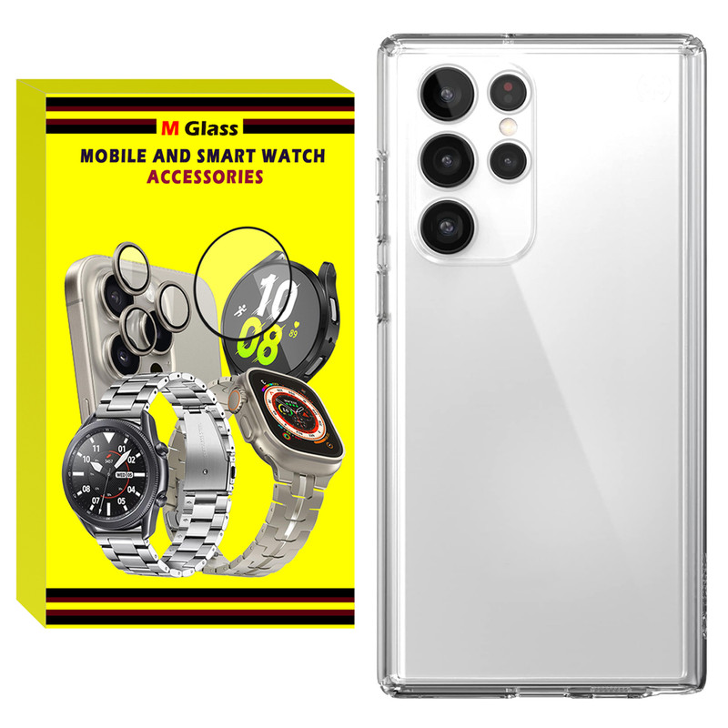 کاور ام‌گلس مدل Transparent MG مناسب برای گوشی موبایل سامسونگ Galaxy S25 Ultra
