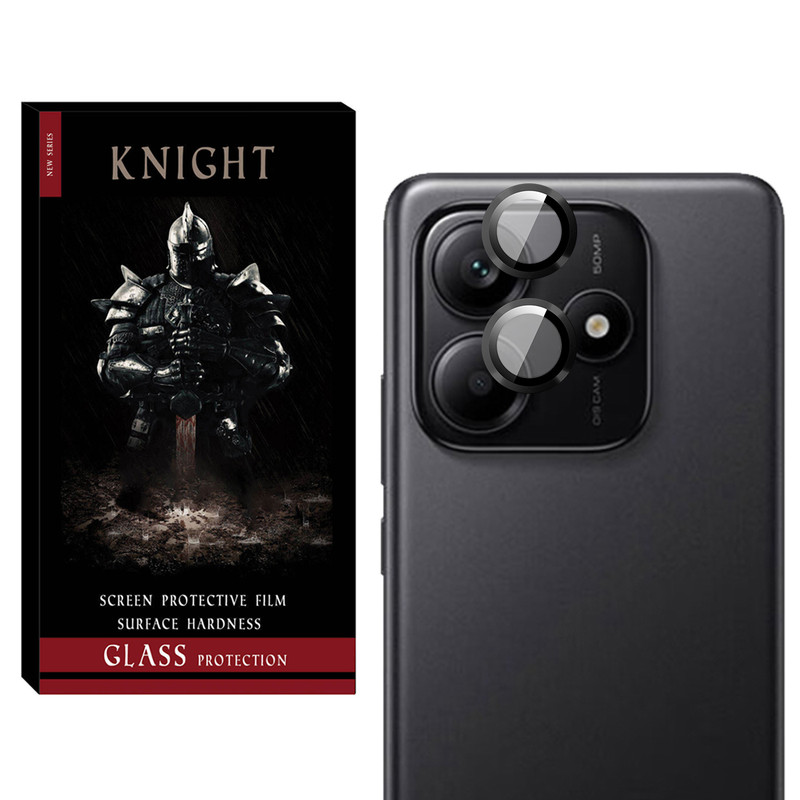 محافظ لنز دوربین نایت مدل Ring Metal KT مناسب برای گوشی موبایل شیائومی Redmi Note 14