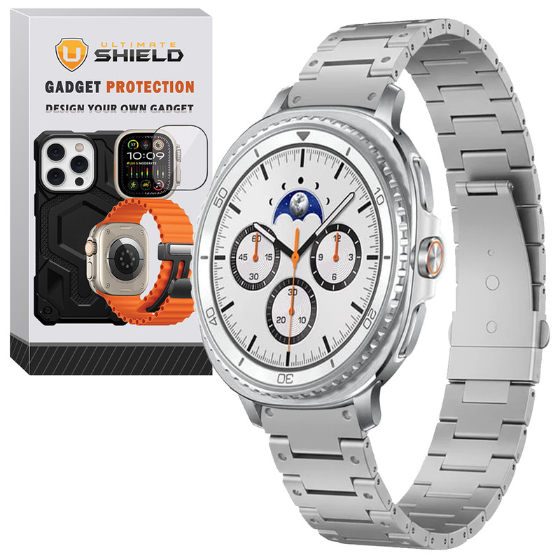 بند آلتیمیت شیلد مدل Santos NV8 مناسب برای ساعت هوشمند سامسونگ Galaxy Watch 8 40mm