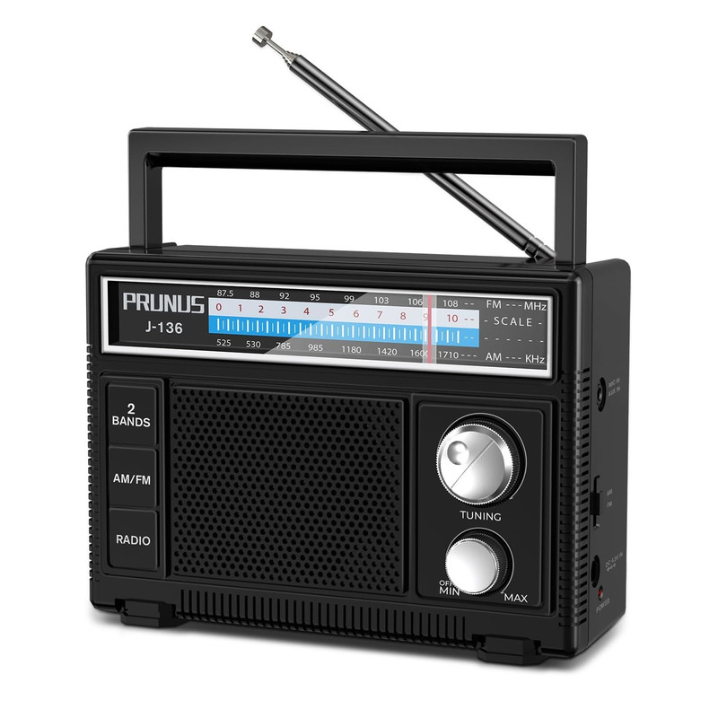 رادیو FM، AM پرونوس مدل J-136 دارای ورودی AUX