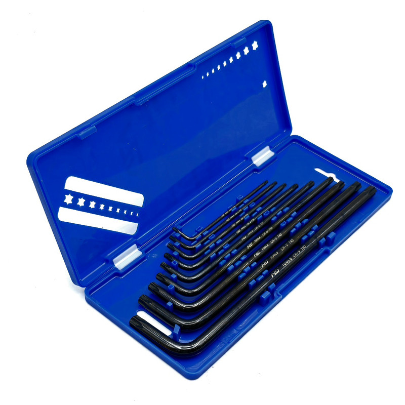 آچار ستاره ای ای زد دی مدل CRV-T10-T50 مجموعه 9 عددی