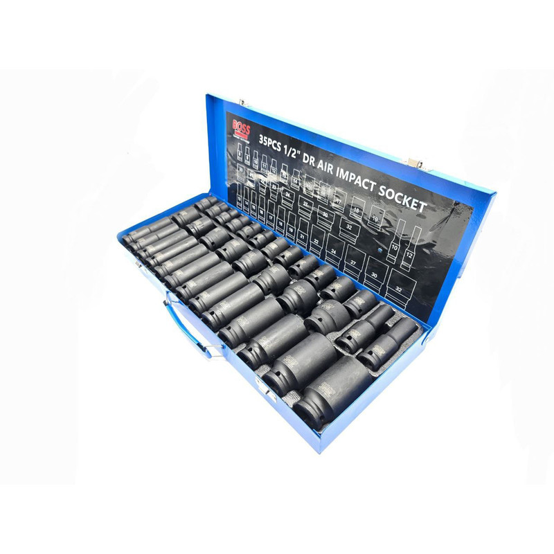 سری آچار بکس باس مدل 35PCS مجموعه 36 عددی