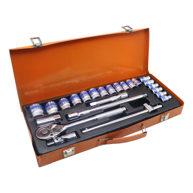 آچار بکس تاف وان مدل YP-24PCS-1/2INCH مجموعه 24 عددی 