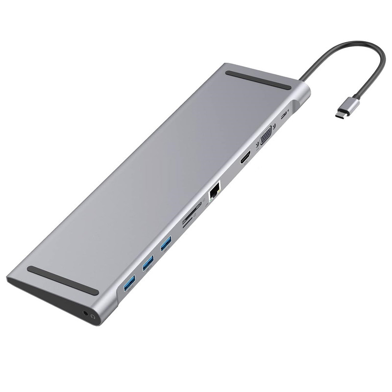 هاب 10 پورت  USB-C مدل DC007