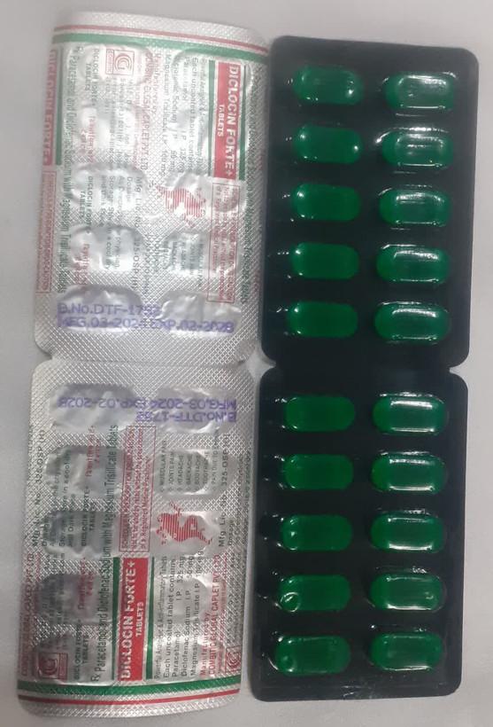 قرص هفت درد اصلی ورق ۱۰ عددی