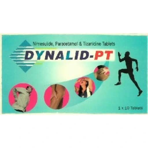 قرص داینالید-پی تی (Nimesulide، Paracetamol، Tizanidine) مناسب تسکین دردهای عضلانی