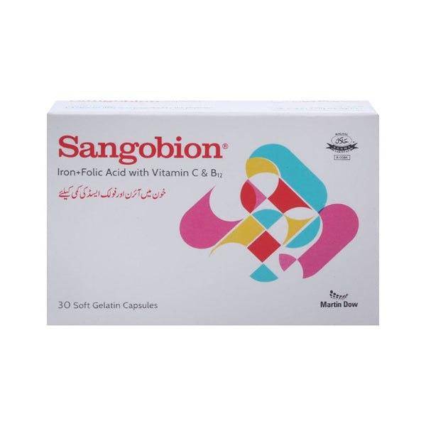 کپسول آهن و ویتامین سانگوبیون - ۳۰ عددی