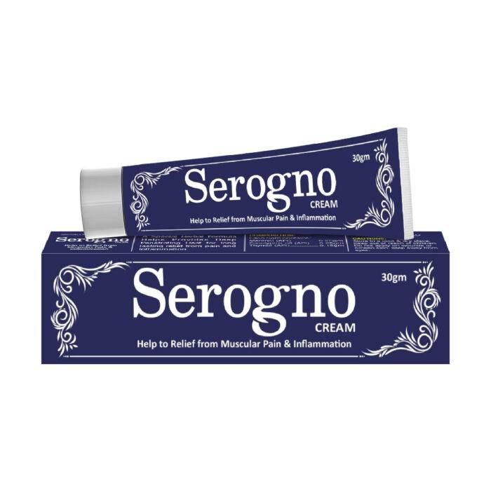 پماد عالی کرم گیاهی تسکین دهنده درد عضلات و مفاصل Serogeno (25 گرم)
