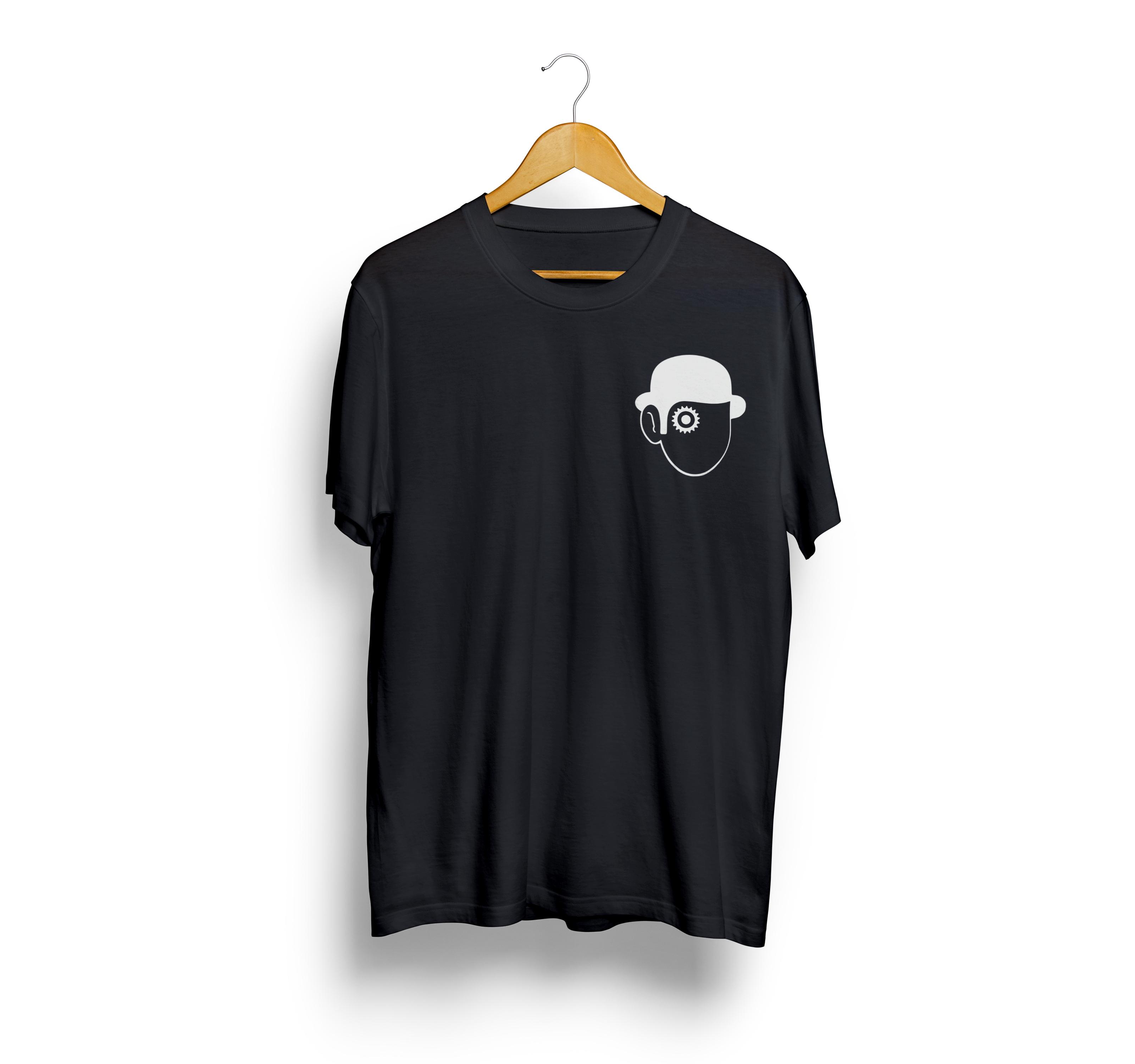 تیشرت مشکی طرح A Clockwork Orange (پرتقال کوکی) کد 473