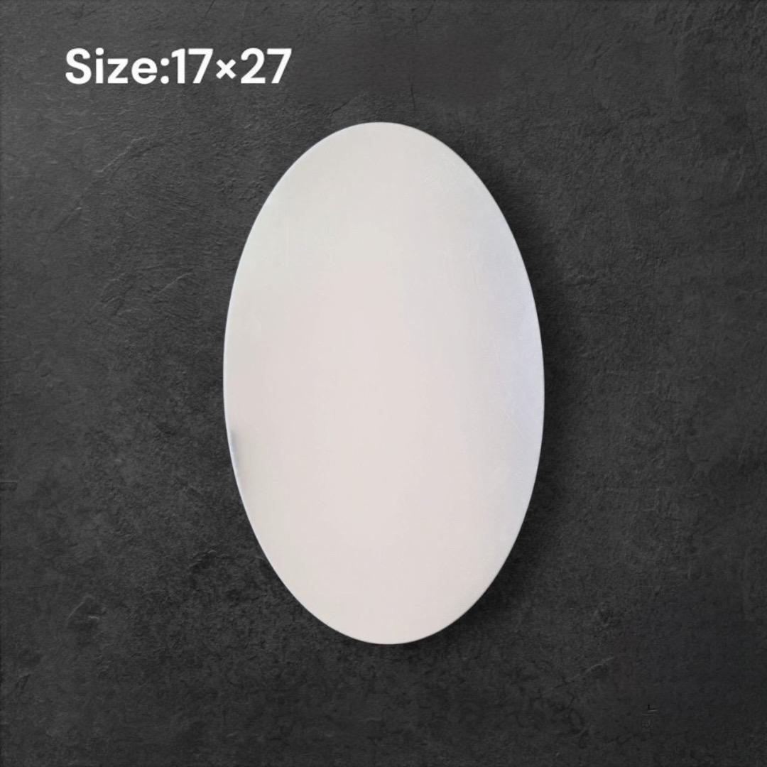 آینه چسبی نشکن بیضی ۱۷×۲۷