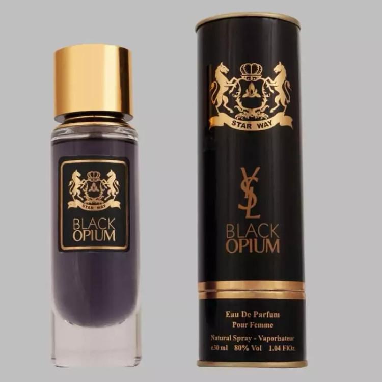 ادو پرفیوم زنانه استاروی بلک اوپیوم 30 میلی لیتر STAR WAY BLACK OPIUM