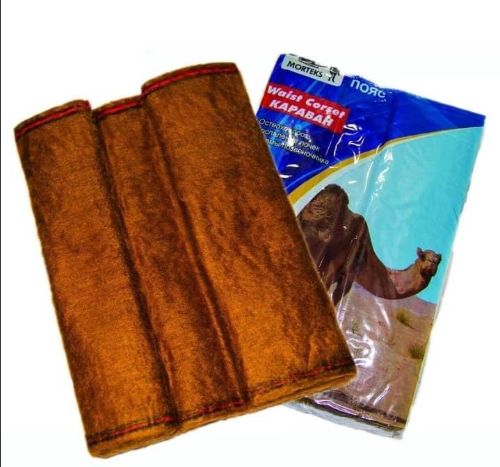 شکم بند کلیه و کمر بند پشم شتر برند مورتکس