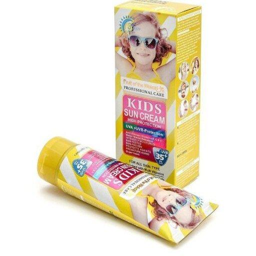 کرم ضدآفتاب کودک SPF۳۵برند (WOKALI)