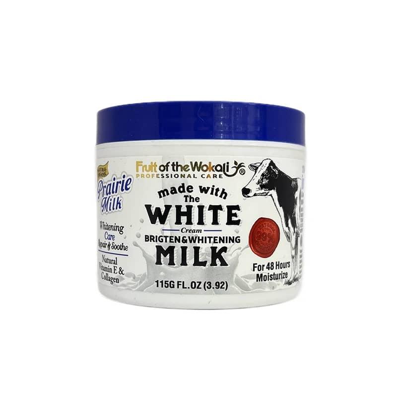 کرم مرطوب کننده وروشن کننده شیرگاو برند ووکالی 115 گرم