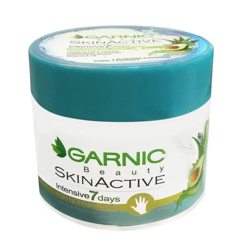 کرم مرطوب کننده دست وصورت برند گارنیک 200 میلی لیتر
