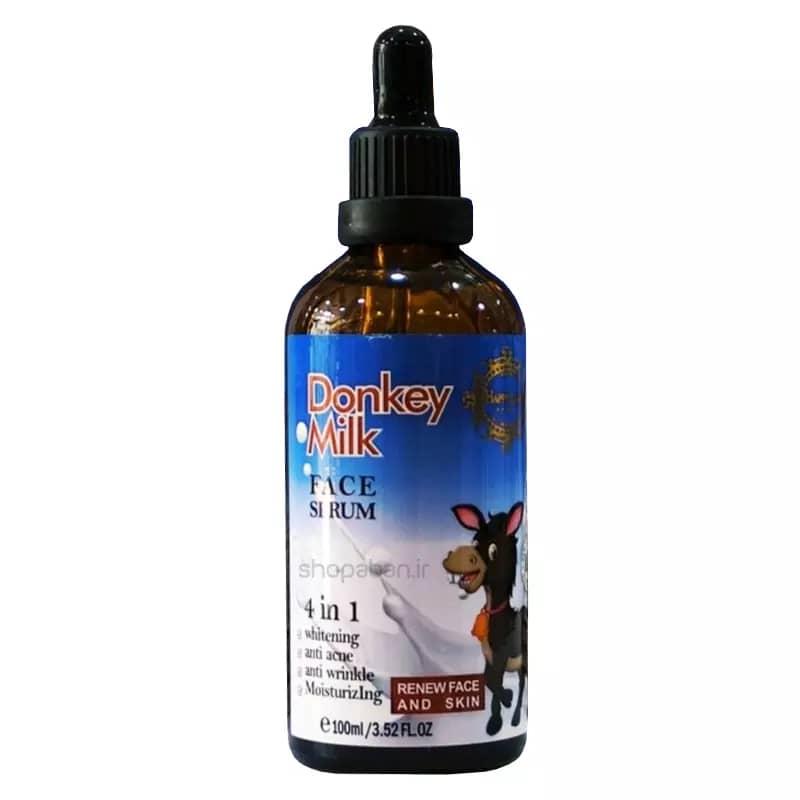 سرم صورت 4 کاره شیرآلاغ ضدجوش و روشن کننده پوست برند (هپی لیدی)