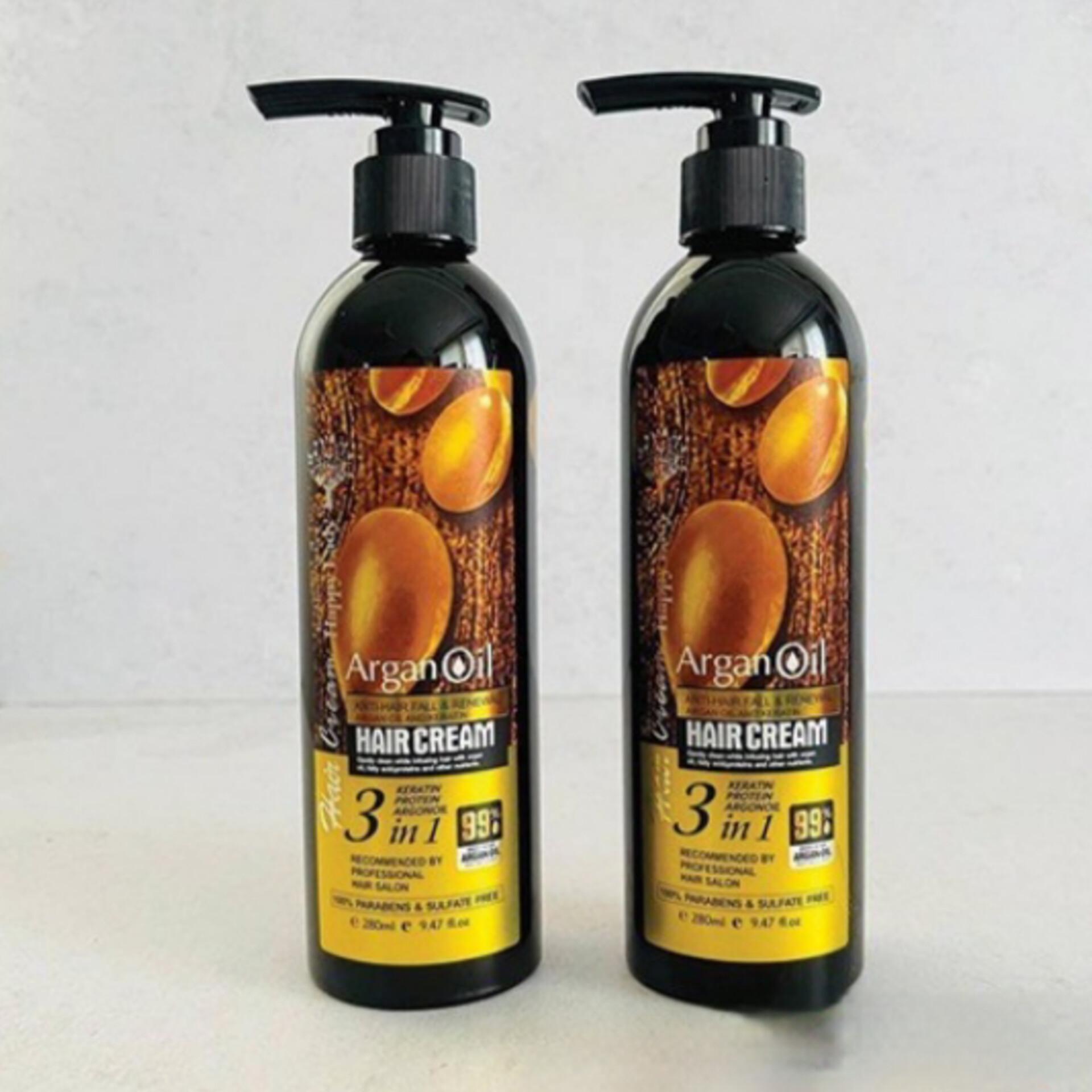 کرم مو حاوی روغن آرگان بیرون حمام برند (هپی لیدی)