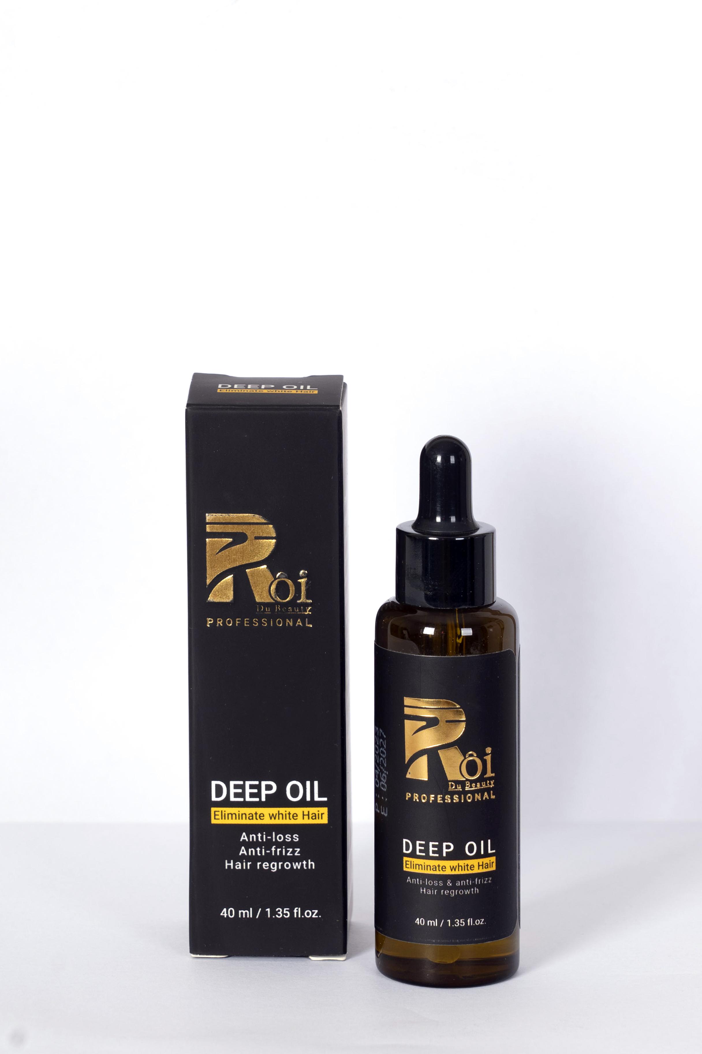 روغن فوق العاده قوی (دیپ اویل) 40 میل ROI ضد ریزش مو و سبب رویش مجدد موها