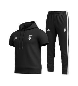 ست تیشرت کلاهدار و شلوار مردانه مدل Juventus