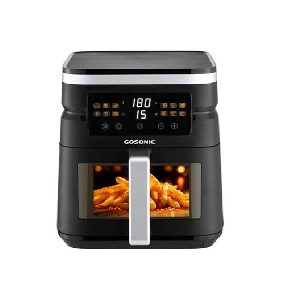 سرخ کن بدون روغن گوسونیک 7 لیتری صفحه لمسی دوالمنت مدل GAF-837 سبد سرامیکی