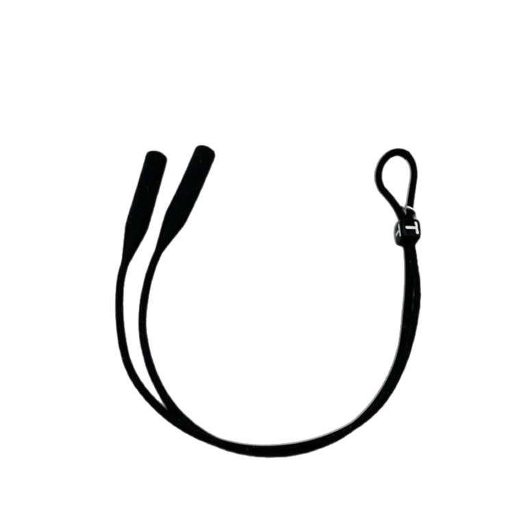 بند عینک سیلیکونی مشکی بسته دو عددی