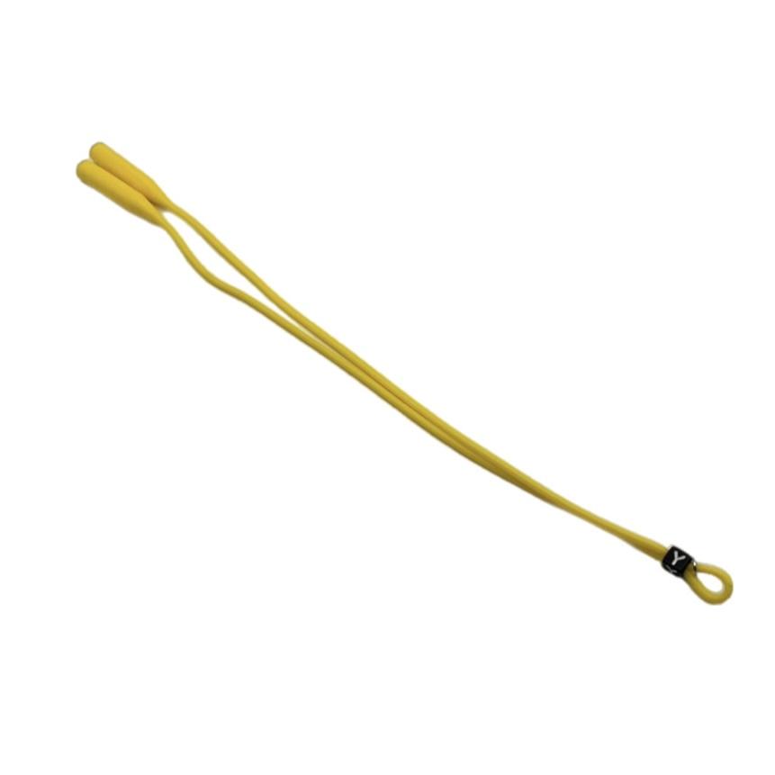 بند عینک سیلیکونی زرد بسته دو عددی