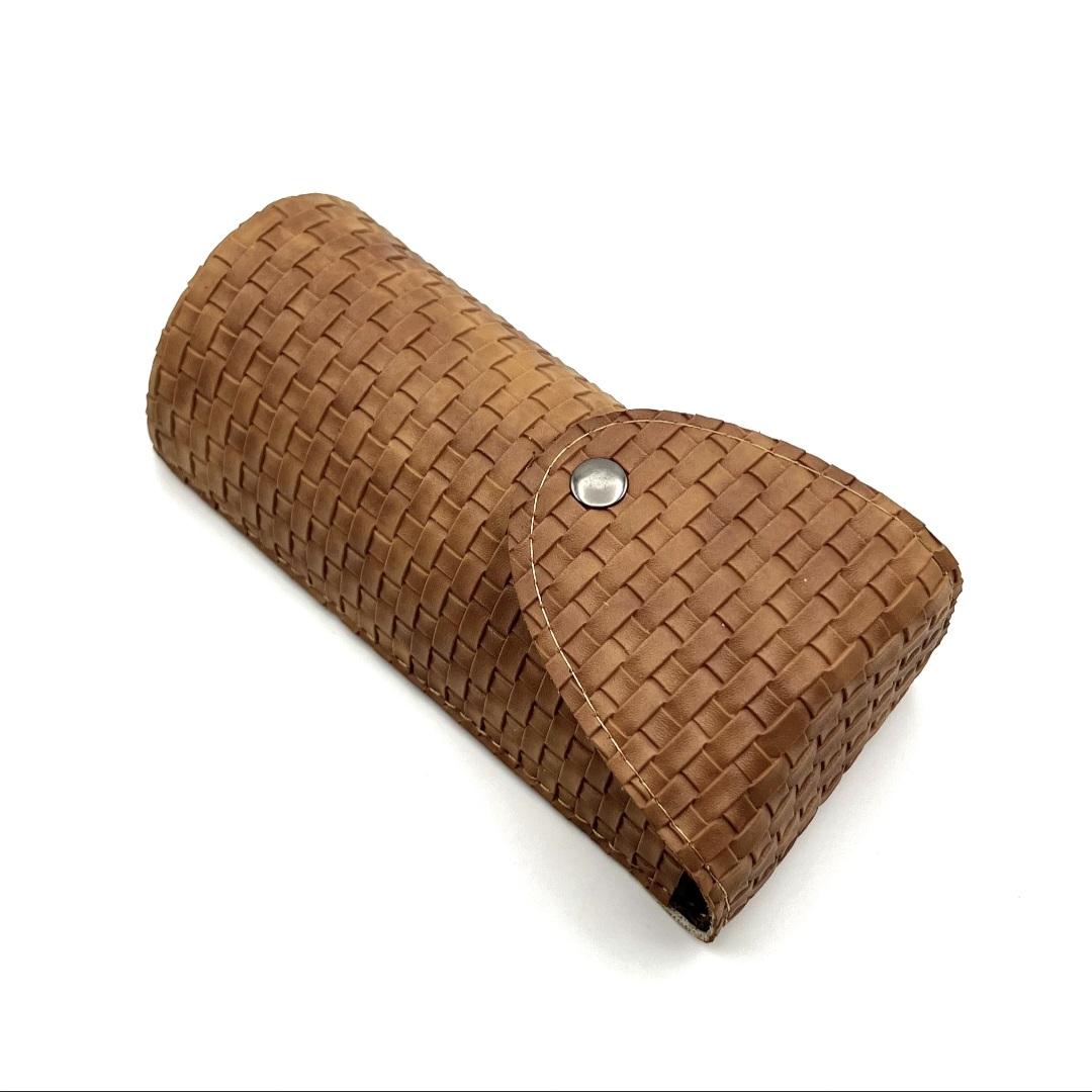 کیف عینک آفتابی و طبی مدل حصیری کد 015