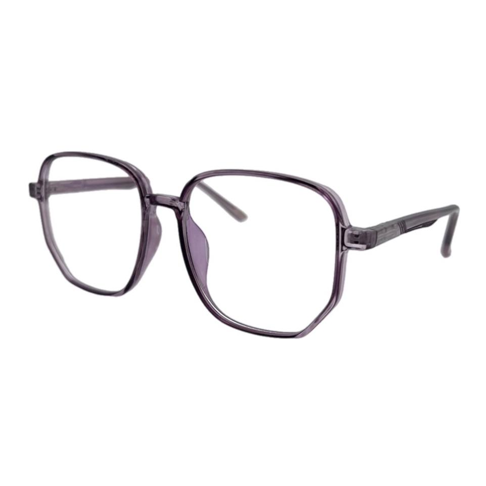فریم عینک طبی بنفش عدسی قابل تعویض مدل 048