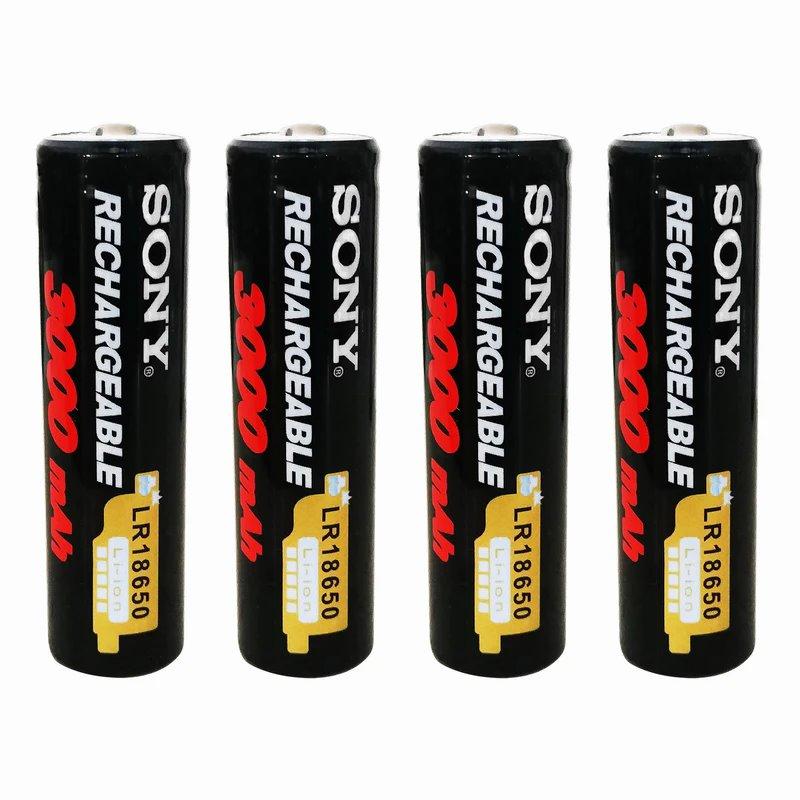 باتری قابل شارژ سونی 3000 میلی امپر مدل 18650