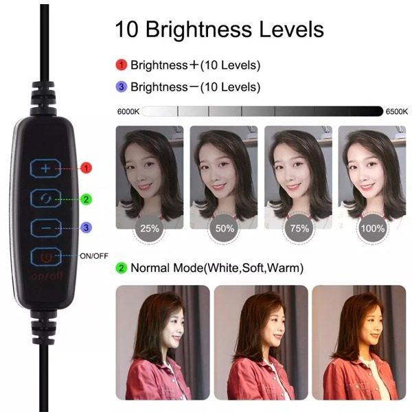 رینگ لایت مدل QX-260