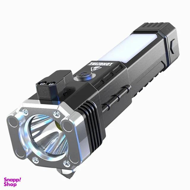 چراغ قوه LED شارژی چندکاره کد DST117