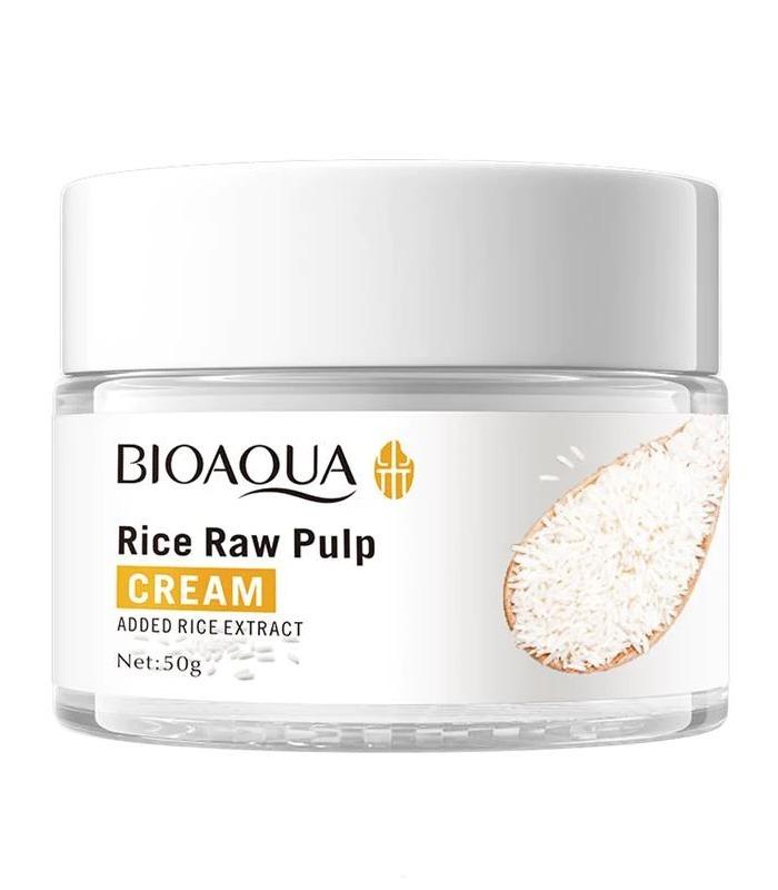 کرم آبرسان صورت برنج بیوآکوا وزن 50 گرم BIOAQUA
